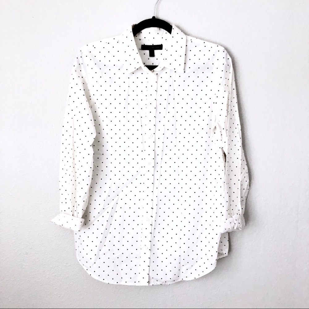 Banana Republic Polka Button-Down